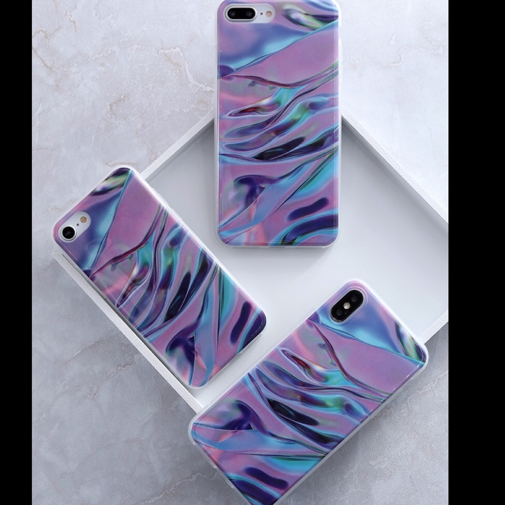 Violet Abstract Case - Picture 2 of 2
